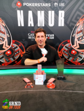Andre Brouwers wins at GRND on Tour Namur Touchdown Mystery Bounty