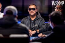 Hossein Ensan as Big Stack after Day 3 at the 2026 WSOP Main Event
